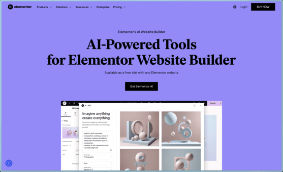 "全方位解析 Elementor AI 功能：從網站規劃到設計的智能助手"